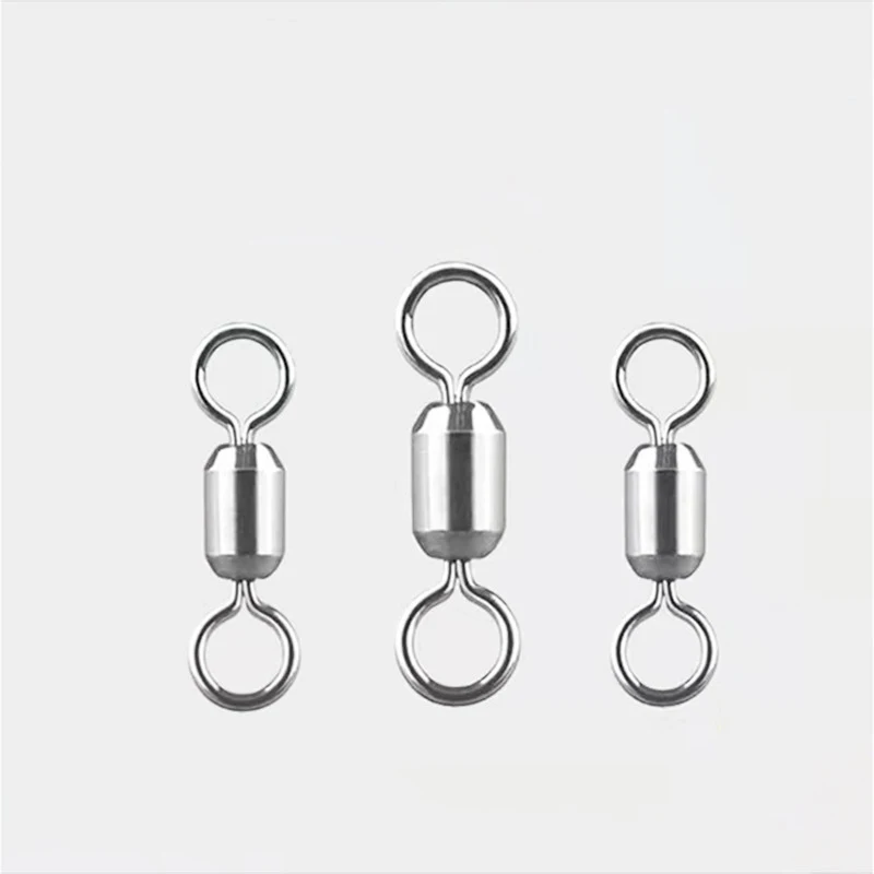 Strong Full Stainless Steel High quality fishing swivel American swivel rolling swivel