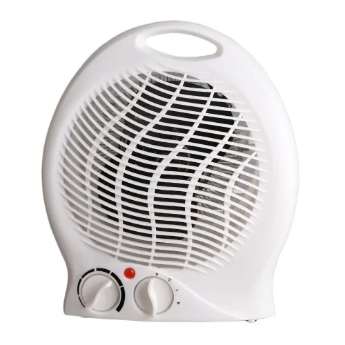 Newly Designed In Winter 500w Office Heating Portable Mini White Electric Fan Heater