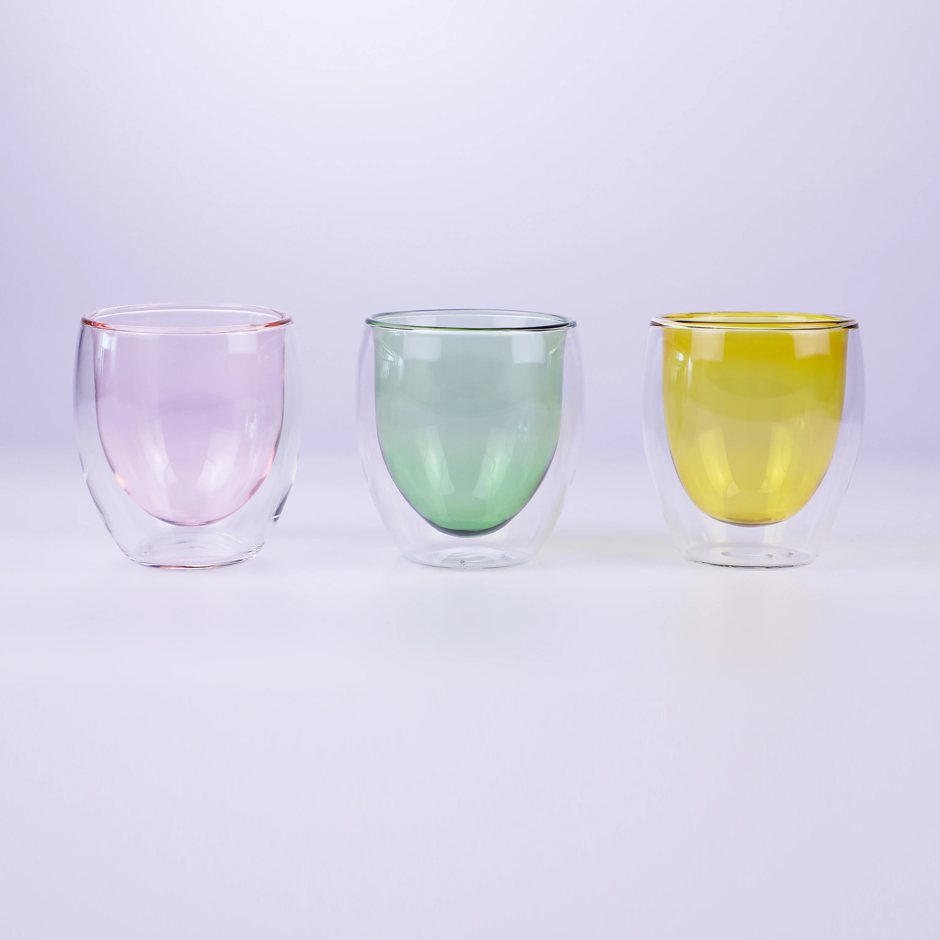 
 Широко используемый китайский поставщик, термостойкая Тонкая Стеклянная чашка для чая с одной стенкой  