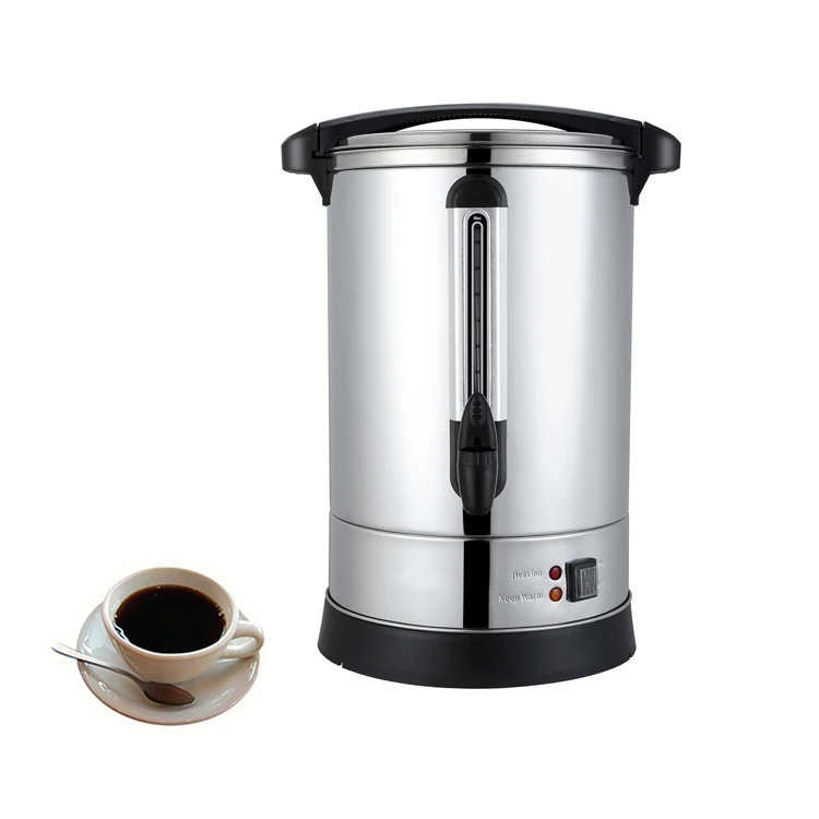 Кофейник Percolator оборудование для кафе электрическая Коммерческая кофейная машина котел 30 50 100 чашек Кофеварка из нержавеющей стали