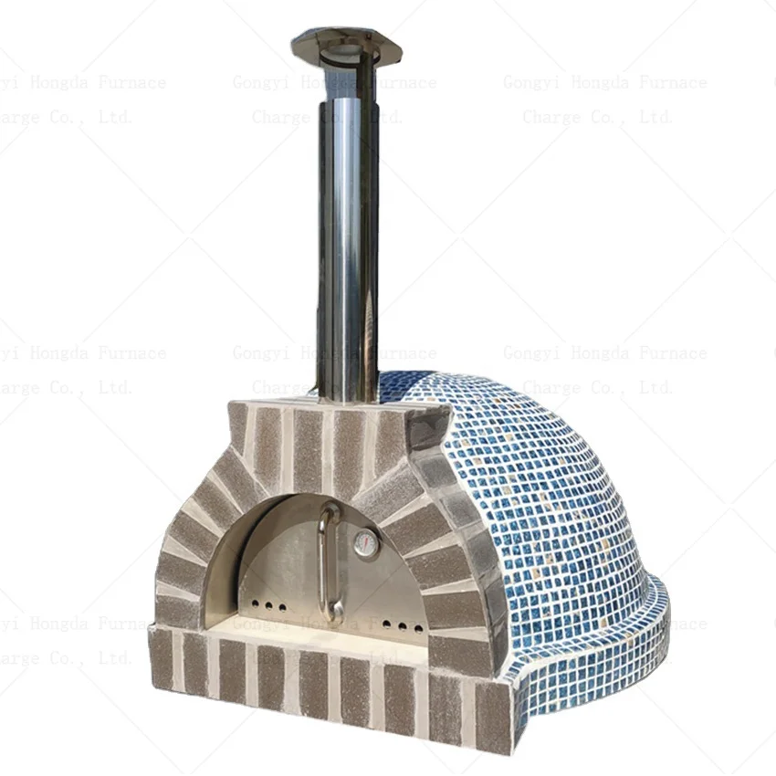 built-in volcanic rock  wood stone pizza oven price philippines temperature gauge outdoor pizza wood oven