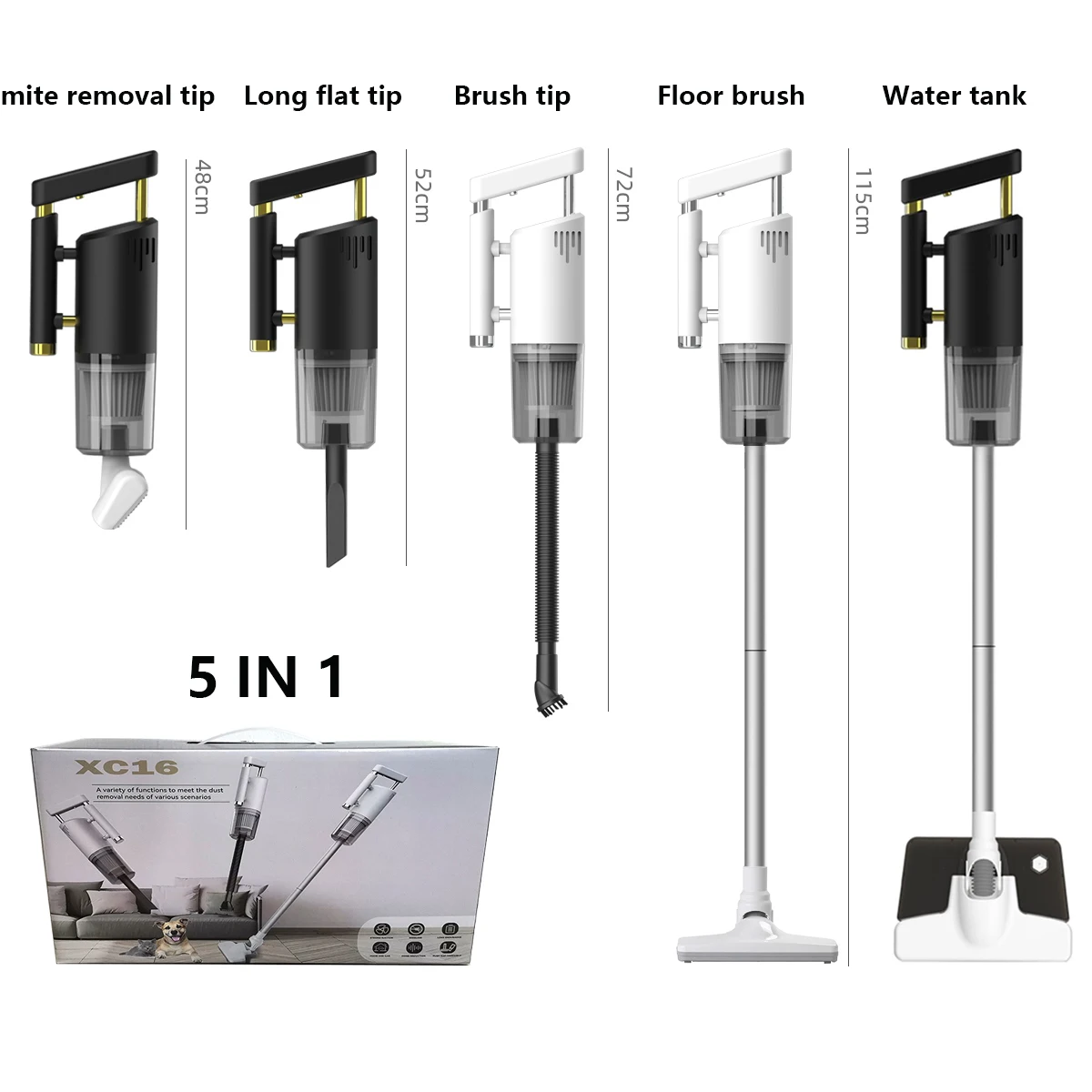 2023 Hot sale 3 in 1 Portable Car Home Vacuum Wireless Rechargeable bedroom floor Vaccum Cleaner