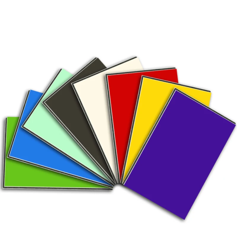 4x8 feet 3MM 4MM aluminum composite panel cladding alcobond building facade materials ACM ACP sheet aluminum composite panel