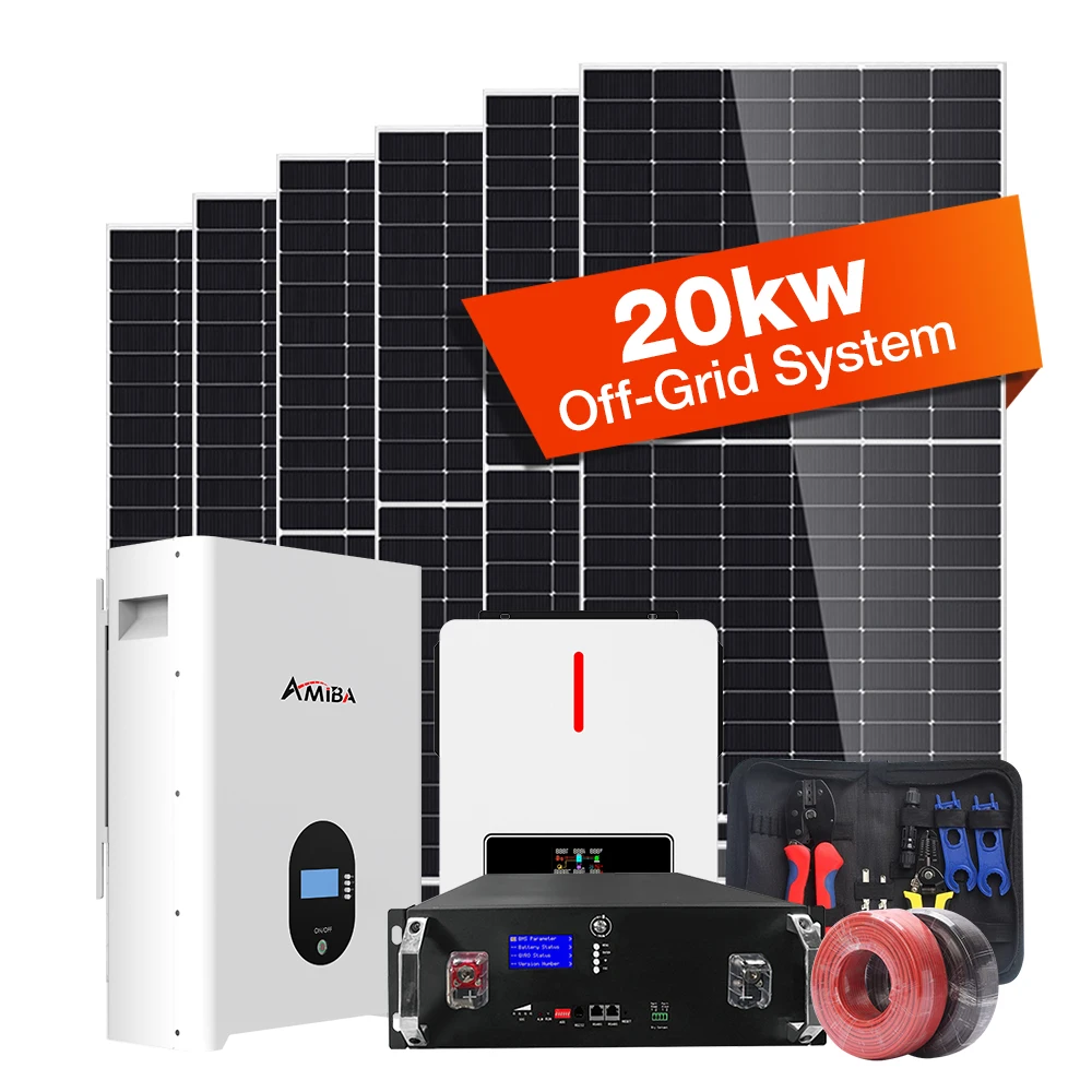 Wholesale 10KW 20KW 30KW 50KW 100KW Industrial Solar Energy System Off Grid Solar Power System Low Price Germany PV Solution