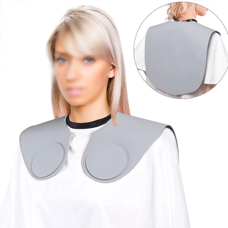 High Quality Hairdressing Cape Waterproof Silicone Shawl Barber Dye Hair Cutting Styling Shawl For Barbershop Tools