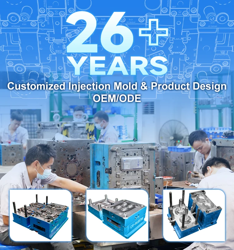 TOPWELL Plastic Injection Molds Manufacturer Low Cost Injection Molding Plastic Injection Mold