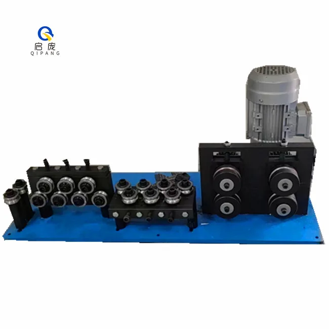QIPANG CNC automatic stainless steel copper aluminum metal pipe straightening machine straightener iron wire