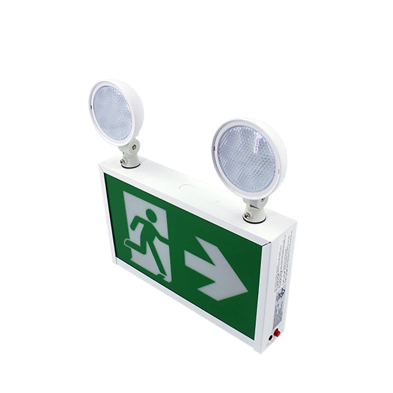 Emergency Led And Cul Running Man Area Refuge Edgelit Exit Sign Light Max Bright