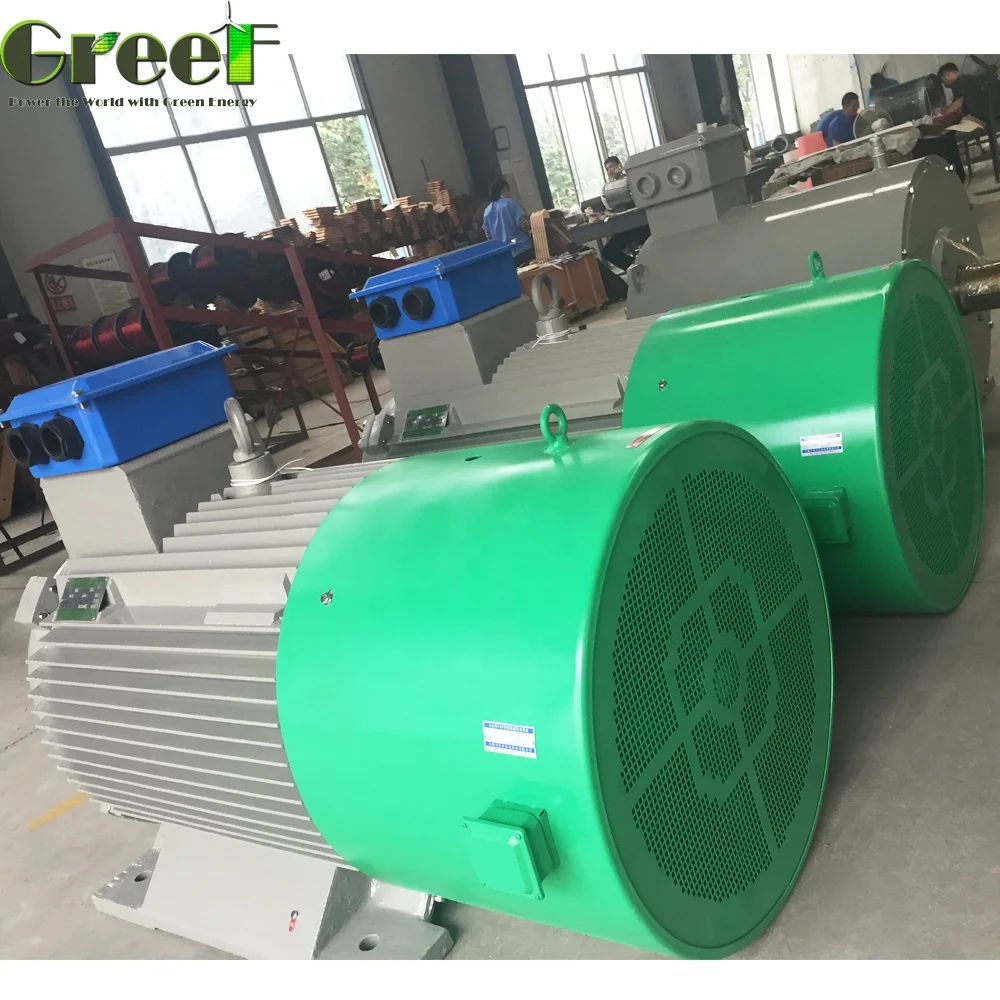 20kw 250 об/мин 3-х фазный генератор низких оборотах водный порошковый магнитный свободной энергии 380v