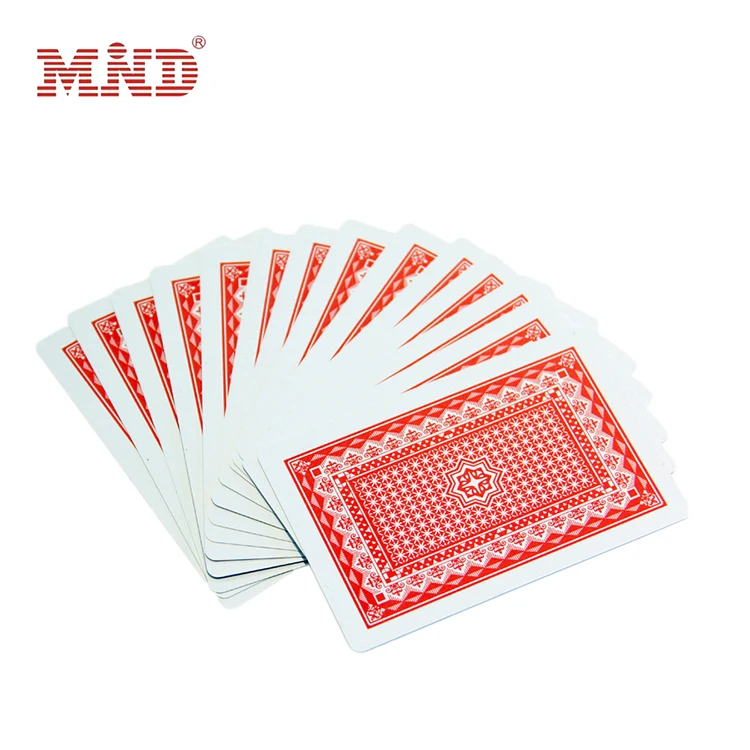 Waterproof plastic pvc playing cards custom poker cards 63*88 mm playing card