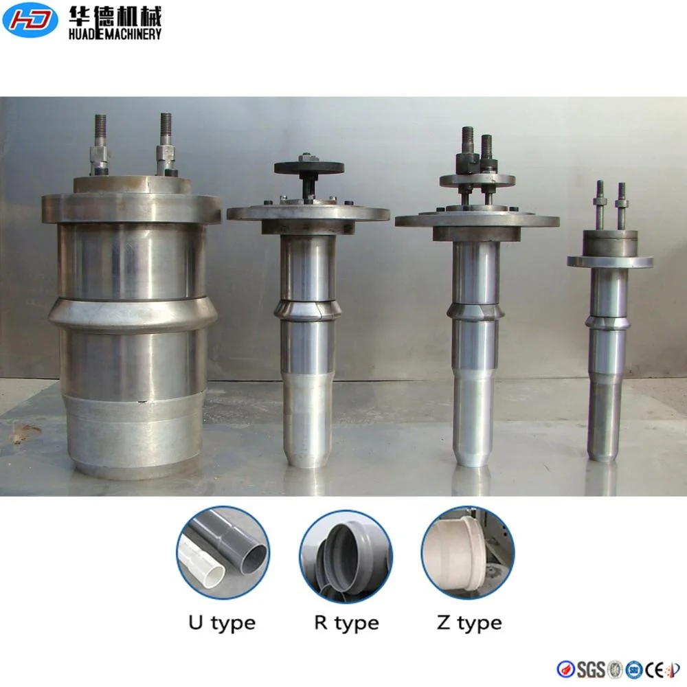 CE certify High performanceUPVC PVC pipe R J U type belling machine