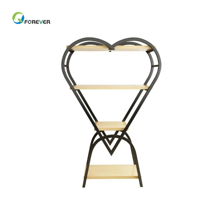 Новый дизайн Цветочная стойка для гостиной многослойная декоративная рамка в форме сердца
