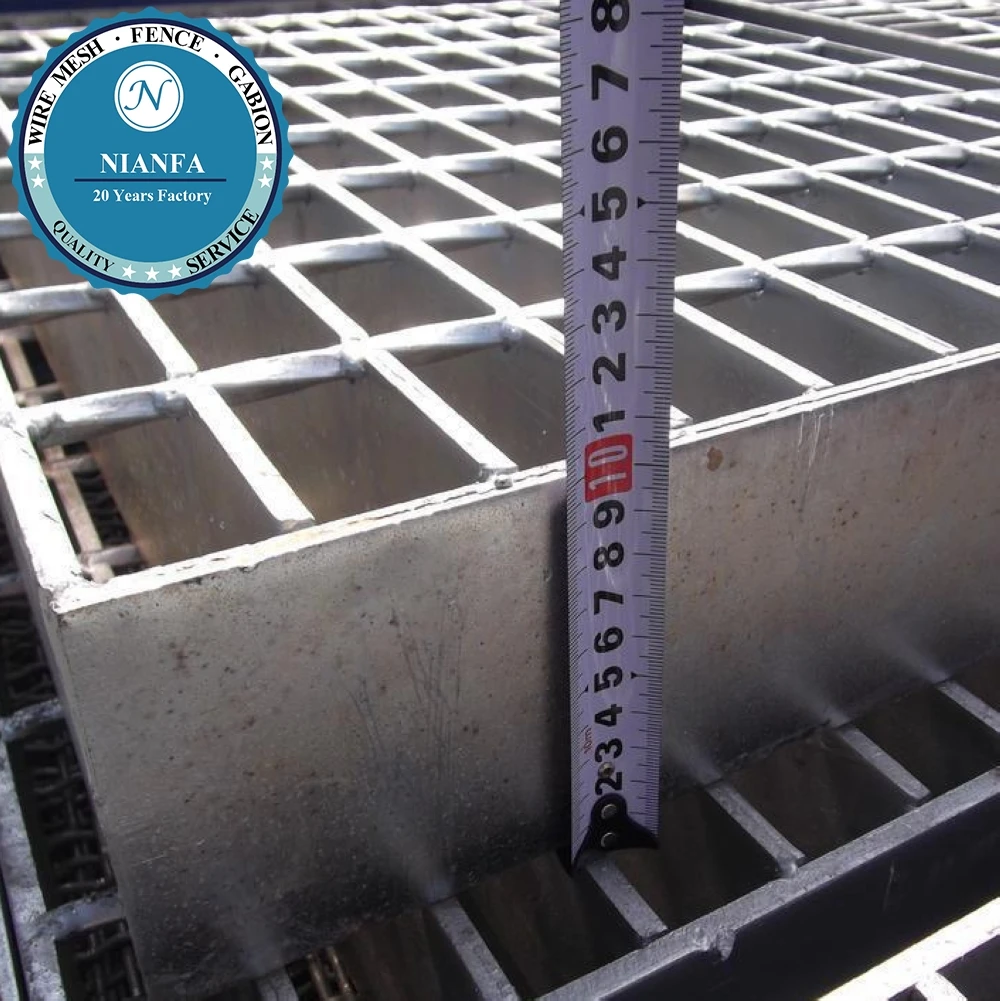 Export to Malaysia Steel floor Grating Prices Steel Grating Standard Size