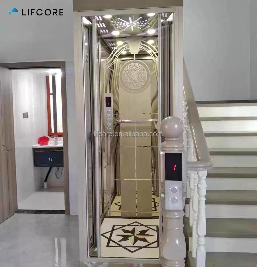2-3 floors residential house hold elevator villa use small home lift for sale