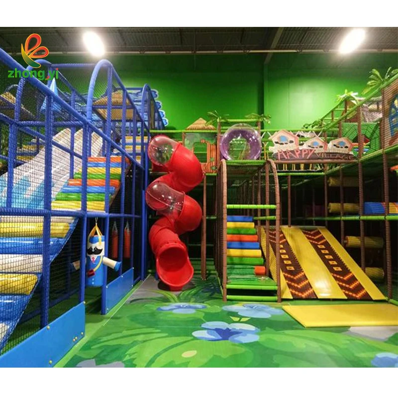 One-Stop Service Large Maze Playland Soft Park Kids Play Center Children Indoor Playground Equipments for Shopping Mall