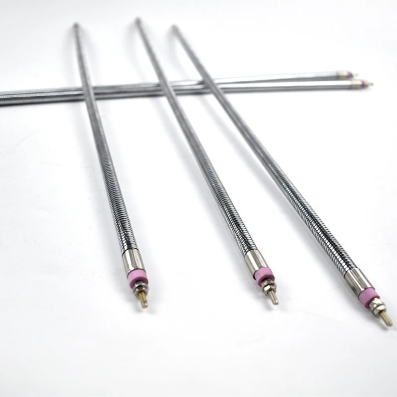 8.5x420mm 230v 1050w Custom Bendable Hotset Flexible Electric Tubular Manifold Heater Elements