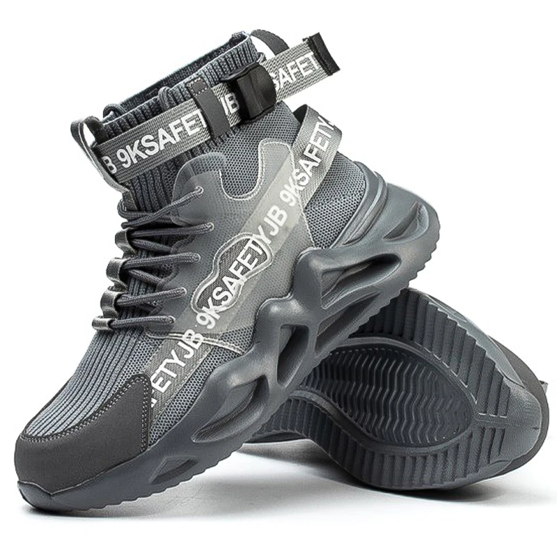 2023 Anti-Crash Anti Puncture Steel Toe Mens Cat Safety Shoes for Men Light Weight