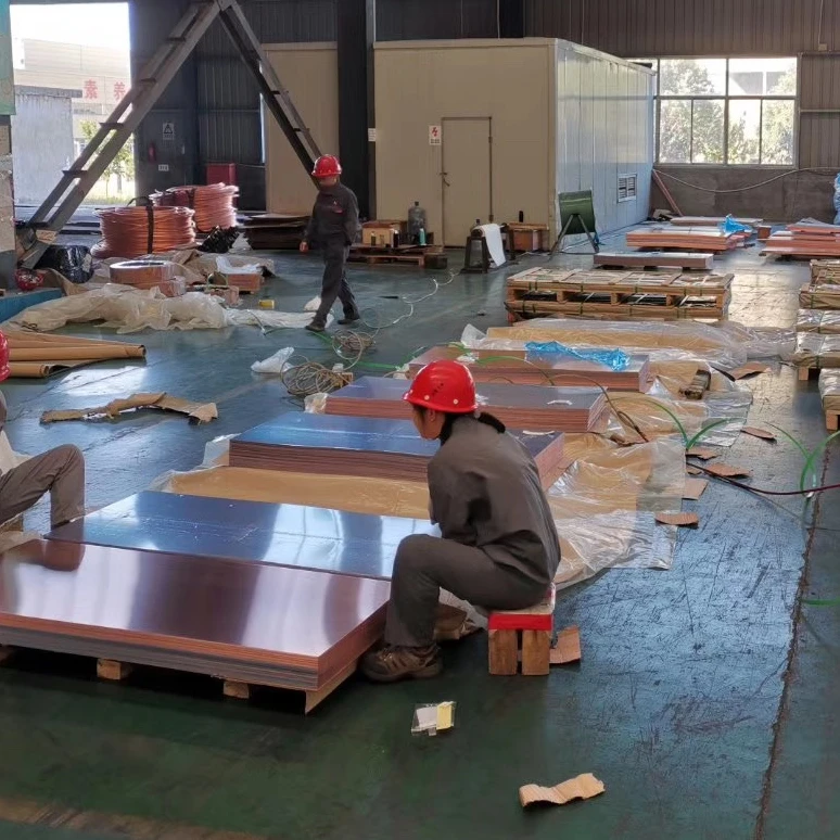 Медная пластина от производителя ASTM 99.99% толщиной 5 мм медный лист шириной