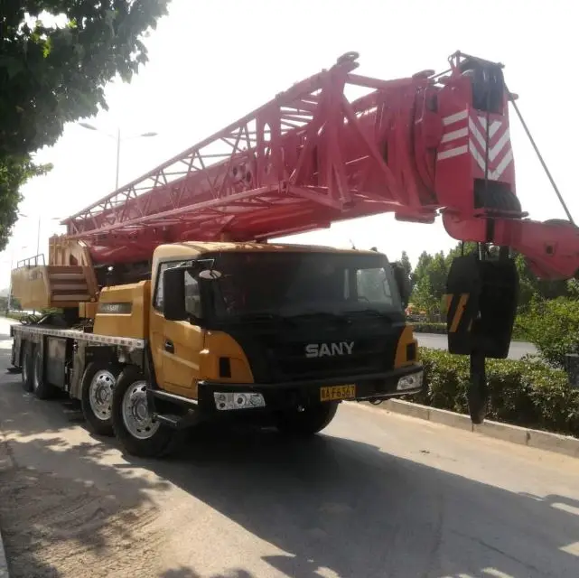 Sany truck 50 ton crane used truck crane for sale in good condition