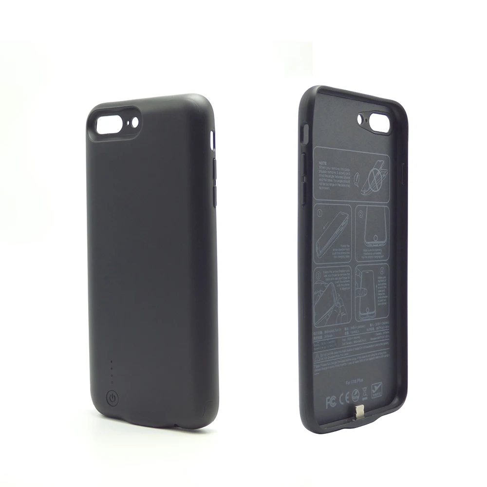 Consumer Electronics Backup 3800mAh Mobile Phone Battery Case Charger for iPhone 7Plus