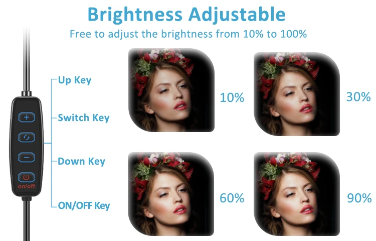 Shoot Live Streaming Youtube LED Photography Video Light Panel Lighting Photo Studio Lamp Kit With Tripod Stand RGB Filters