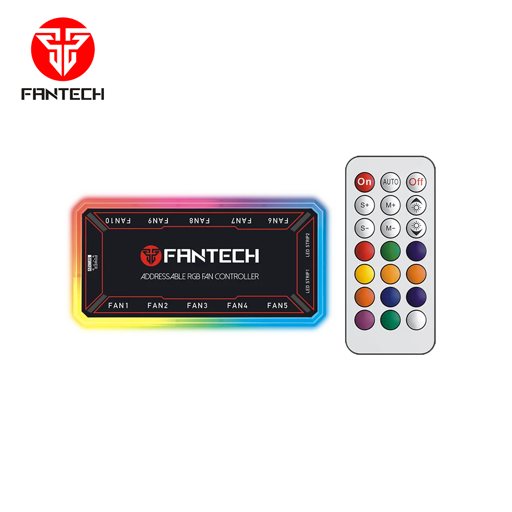 
New Fantech FB302 Synchronize Addressable RGB Illumination PC Case Silent Low Noise Cooling Fan 