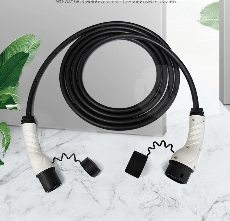 New energy electric vehicle national standard American standard European standard no gun line charging pile charging double gun