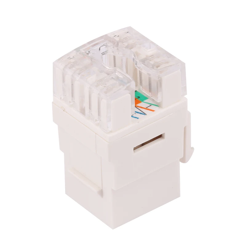  Китайский поставщик оптовая продажа сеть Lan Cat 6 Cat5e Keystone Jack UTP 180 градусов 305 м 3