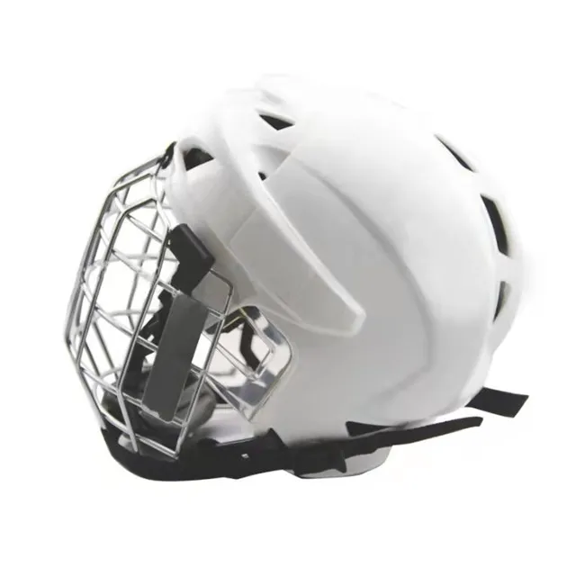 
OEM ice hockey helmet face shield&cage custom roller hockey full face helmet football sport protection 