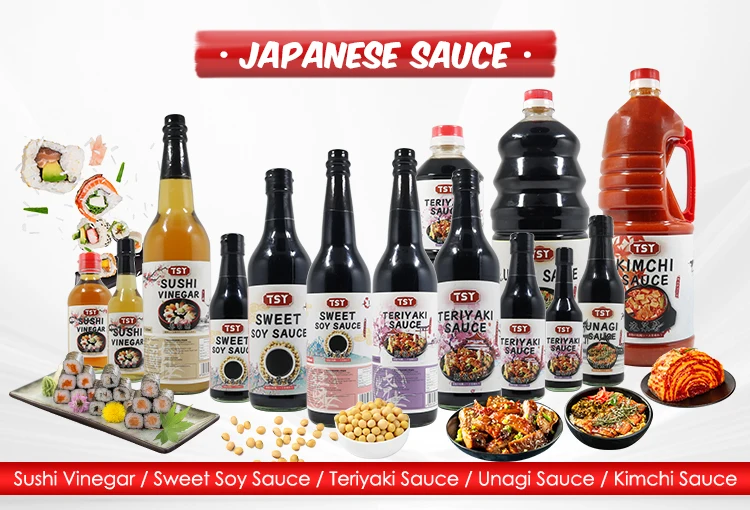 TSY Food Hot Sell in Supermarket Bulk OEM Available Strong Umami Sweet Instant Dipping Sauce Japanese Soy Sauce for Sushi