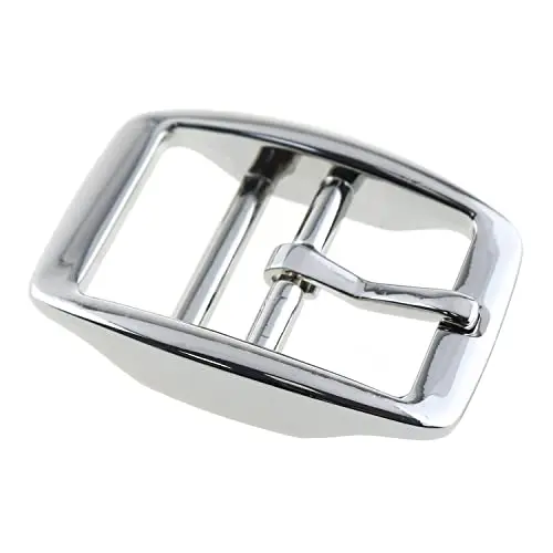 Custom Wholesale Stainless Steel Bar Belt Buckle Pin Buckle for Leather Strap Horse Bridle Adjustment Buckle