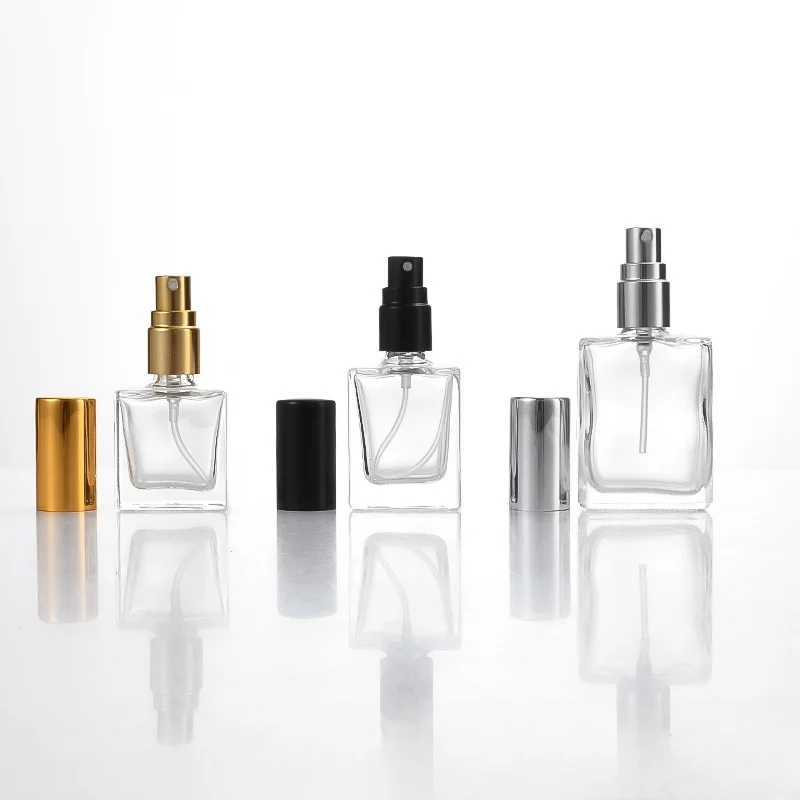 Top Seller DIY Empty 20 ml 30 ml 50 ml Glass Perfume Bottle Packaging Round Transparent Perfume Bottle 15ml