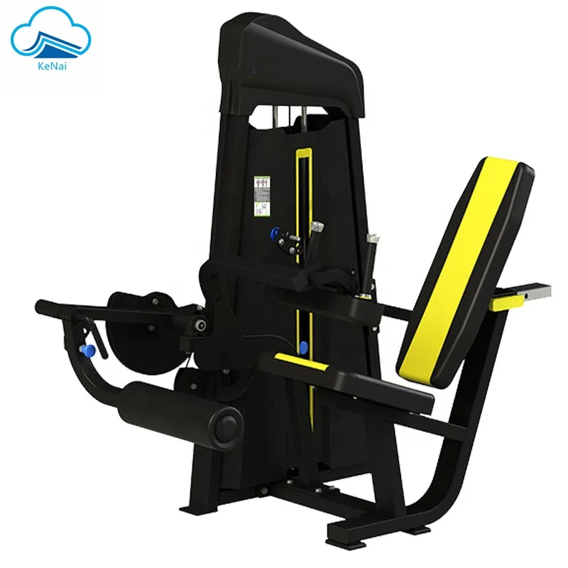 shandong gym equipment manufacturer PS-B18 seated Leg Extension for exercise the back thigh muscles, biceps femoris