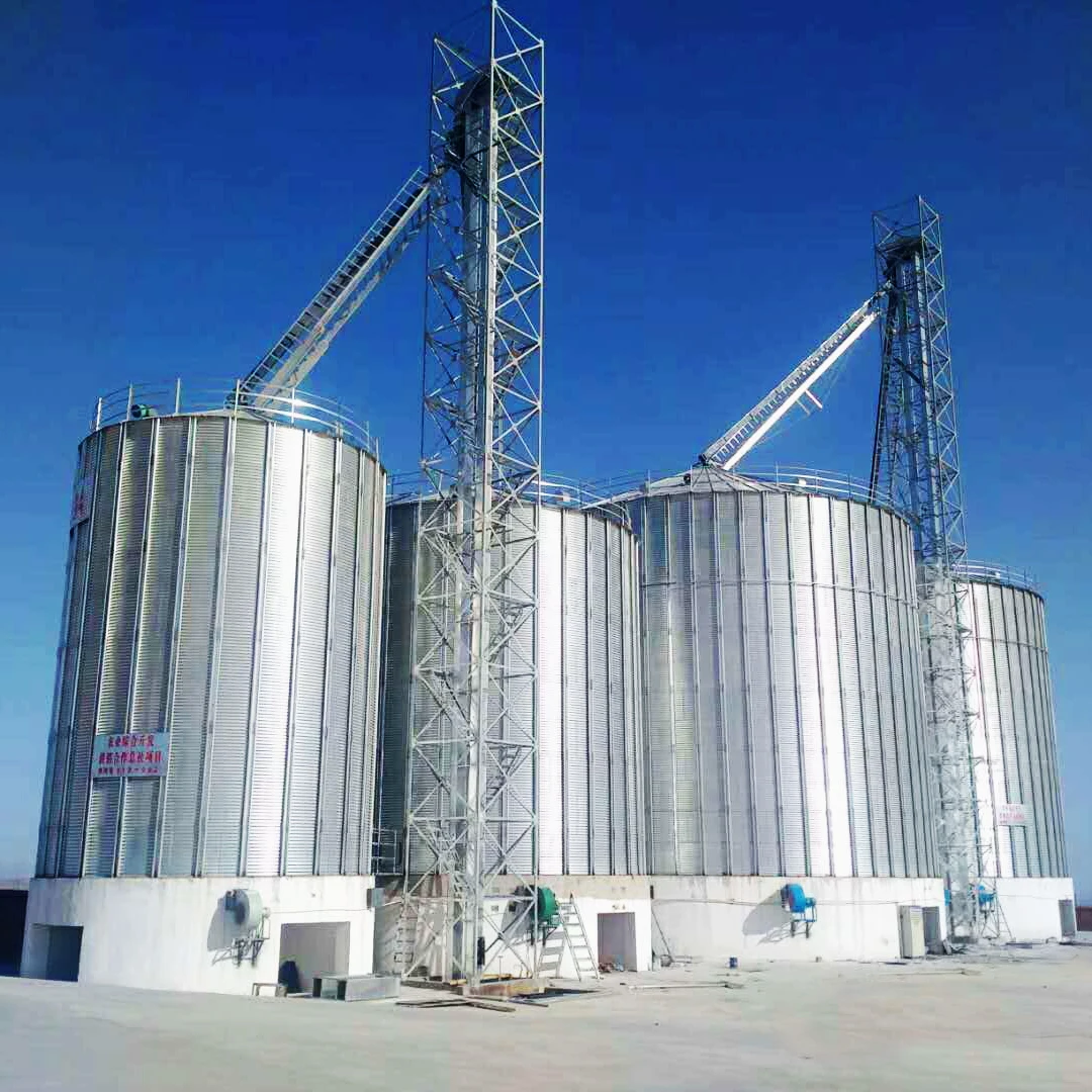 8000 Ton large capacity corn Silos for Grain Storage