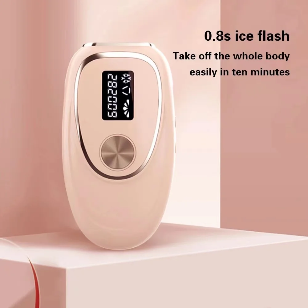 2022 Home Use Portable Permanent Epilator Painless Ice Cooling IPL Laser Hair Removal Device Machine With 990,000 Flashes