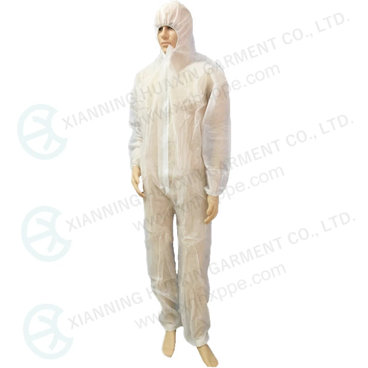 Industry Work Wear Disposable PP Safety Coverall Work Wear Uniform