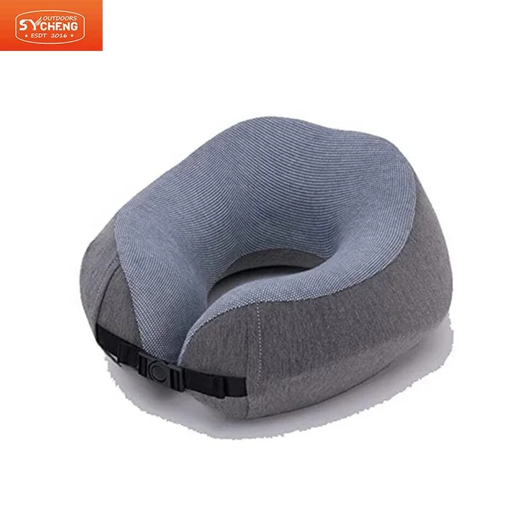 folding wholesale memory foam U-shaped neck pillow Massager travel Camping U Shape PILLOW