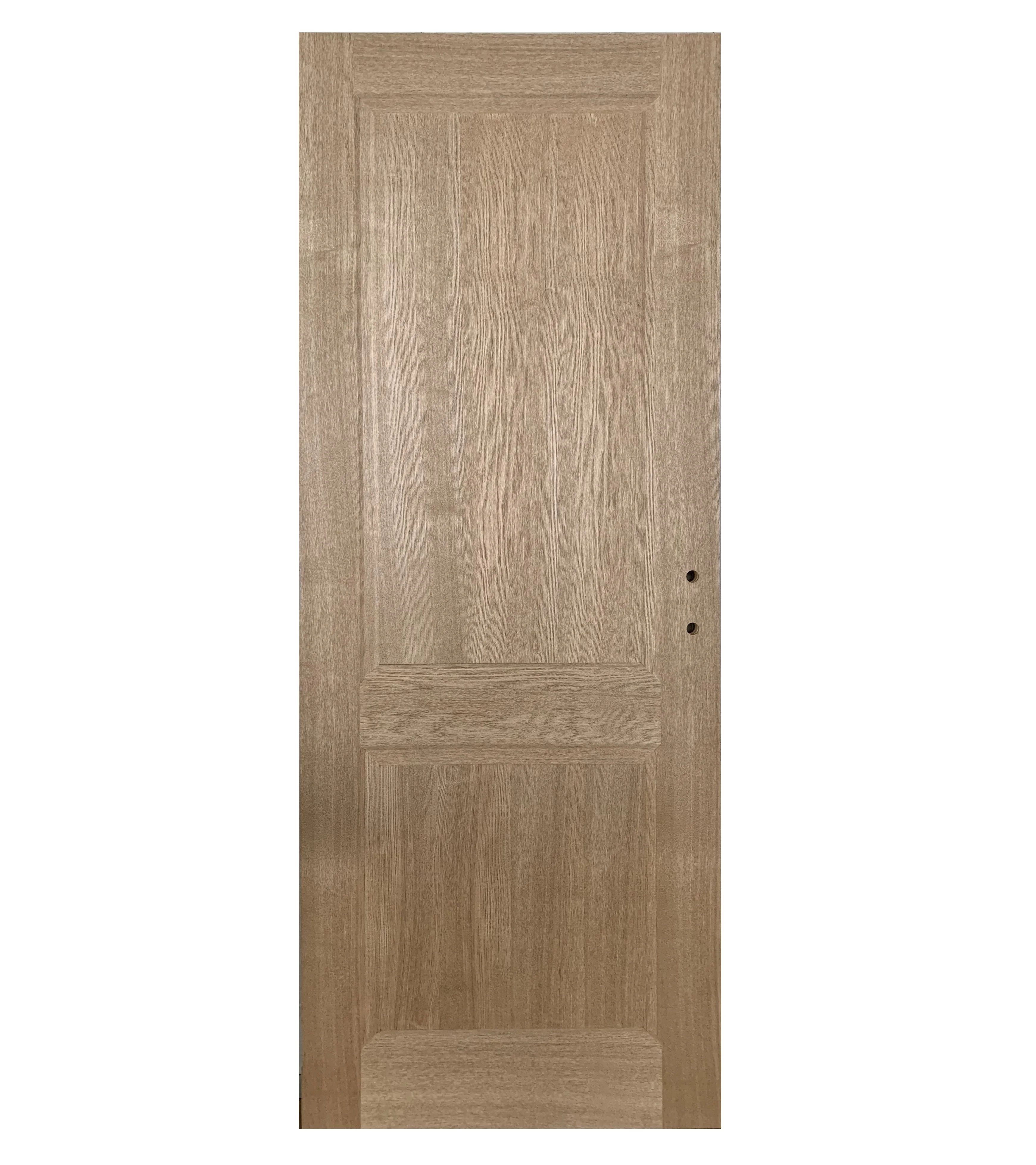 Indoor swing half glass wooden door design for toilet