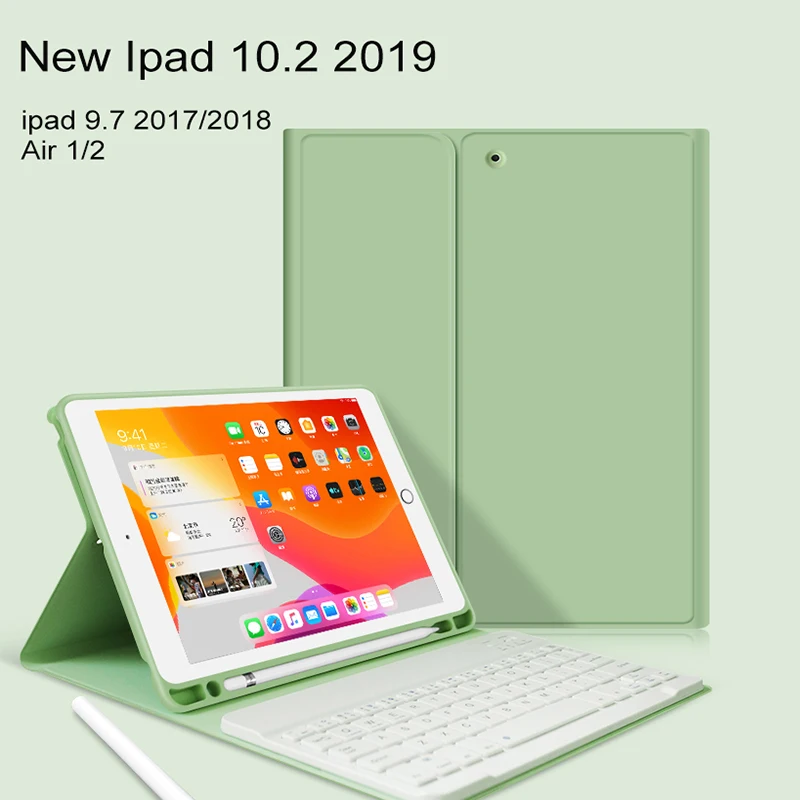 Чехол с беспроводной клавиатурой многофункциональный ультратонкий чехол для iPad pro 11 2020/2021 беспроводная клавиатура 7 8 9 10 2
