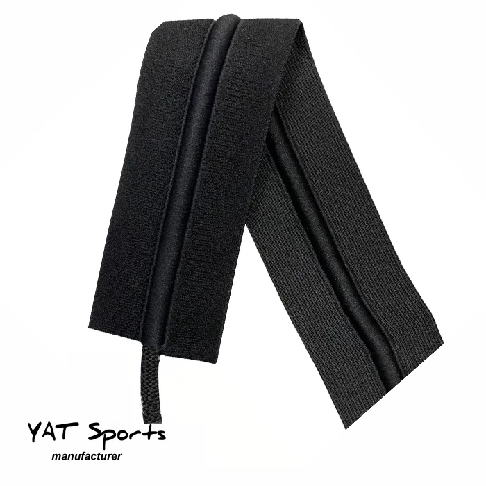 Hot selling adjustable drawstring elastic band soft good stretch 4cm wide pants shorts waist band