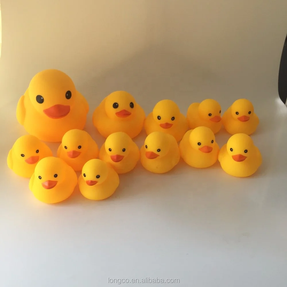 wholesale factory price Yellow rubber bath duck
