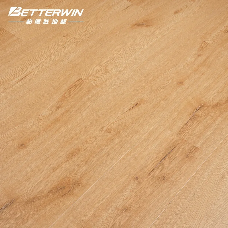 Royal style real wood grain matt laminate flooring