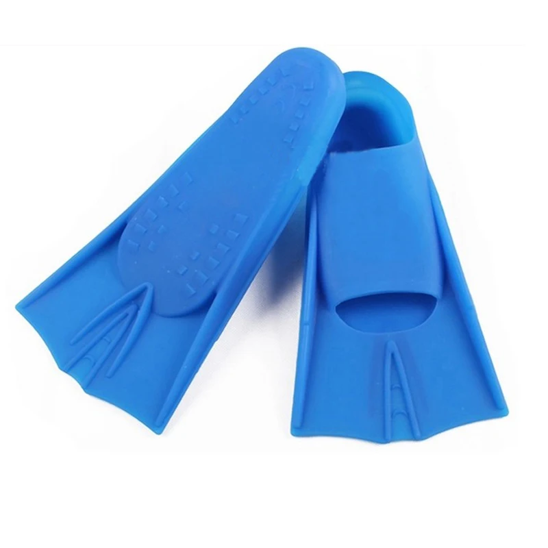 Adult Swimming Fins Foot Pocket Diving Flipper Eco-friendly Snorkeling Silicone Swim Fins