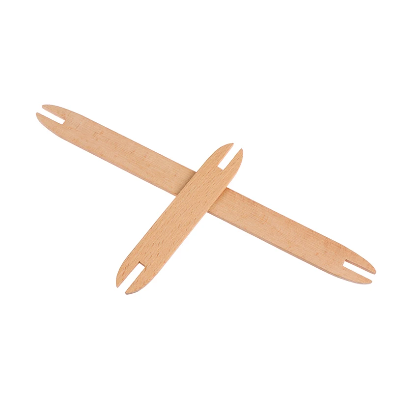 Beech Wood Weaving Shuttle Loom Knitting Tool Sweater Scarf Tapestry Stick Tools