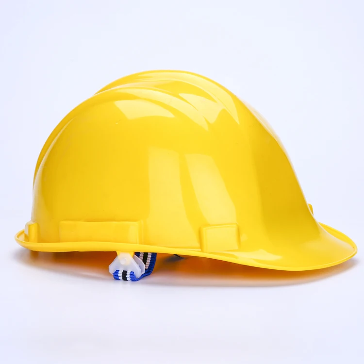 Customized height safety helmet for work at and rope