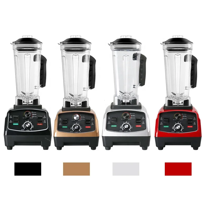 large capacity Commercial Ice crush vacuum blender mixer 2L quiet food blender and food processor