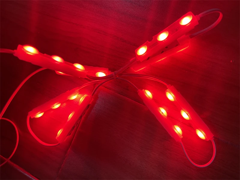 12v 3 Leds Modulo 1.5w Outdoor 2835 Sign LED Module Smd 5730 Light Box Injection Led Modules