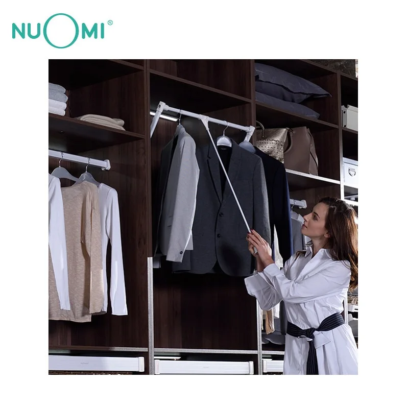 
Nuomi Martha Series China Factory Soft sclosing clothes hanger metal hanger closet organizer 