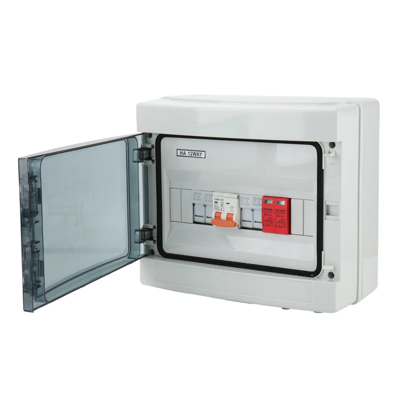 CNCSGK 2 in 1 Out Plastic Shell Photovoltaic DC Combiner Box Easy to Install Easy to Use Factory Direct Sales