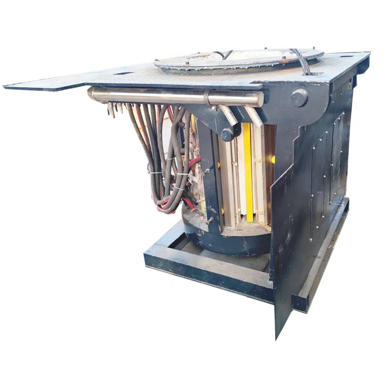2ton medium frequency induction furnace for melting aluminium